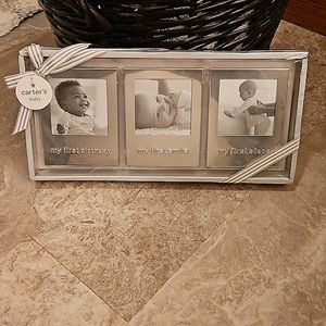 NWT Picture Frames. Baby's Firsts.